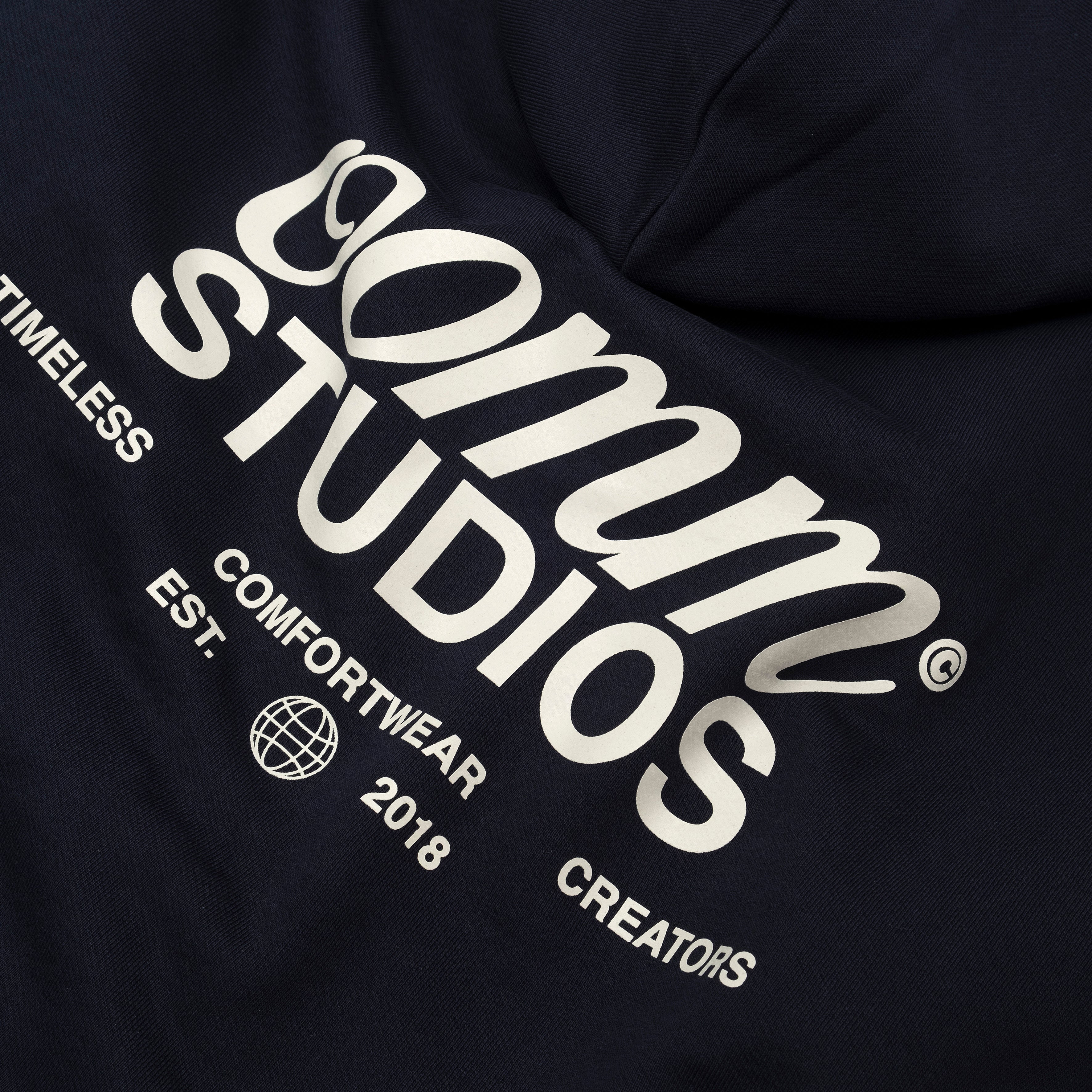 TIMELESS OVERSIZED HOODIE  NAVY